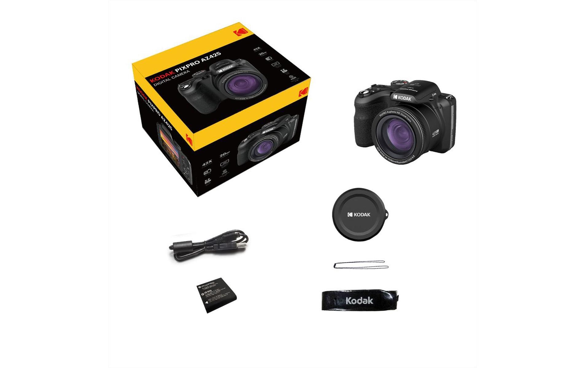 Kodak Fotokamera Pixpro AZ425 Schwarz