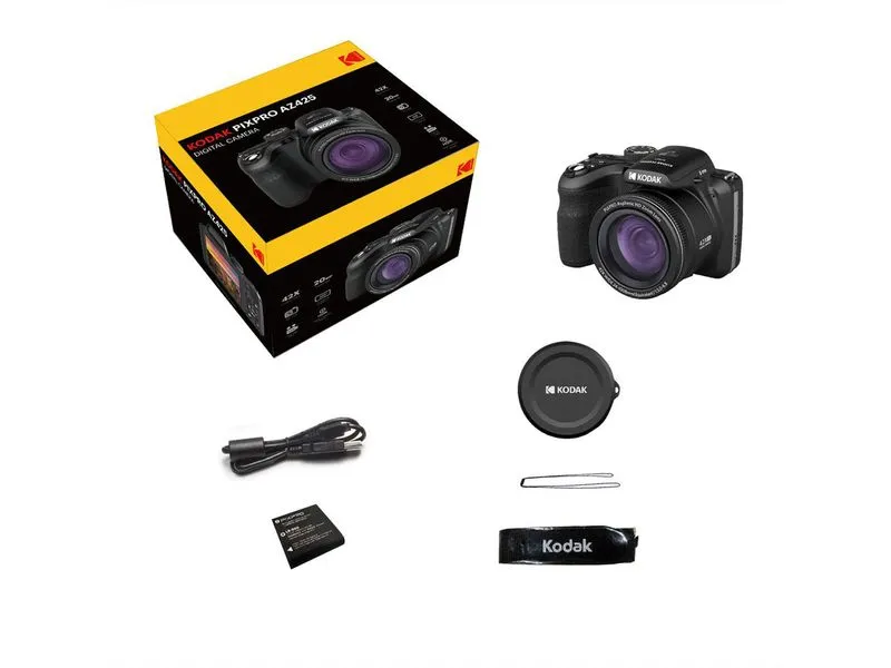Kodak Fotokamera Pixpro AZ425 Schwarz Kodak Fotokamera Pixpro AZ425 Schwarz