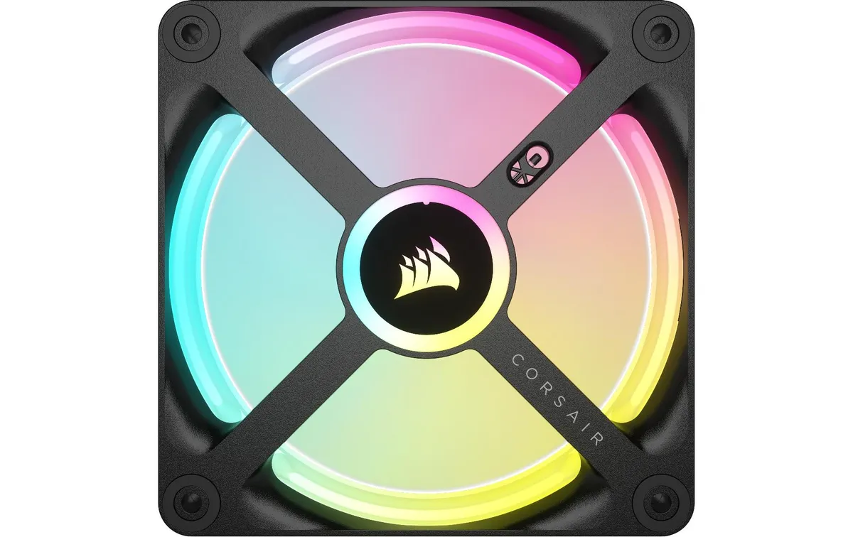 Corsair PC-Lüfter iCUE QX120 RGB Expansion Kit Schwarz Corsair PC-Lüfter iCUE QX120 RGB Expansion Kit Schwarz