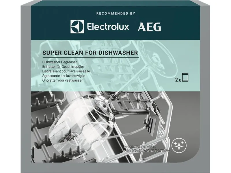 Electrolux Super Clean – Tiefenreinger für den Geschirrspüler 2 Stück