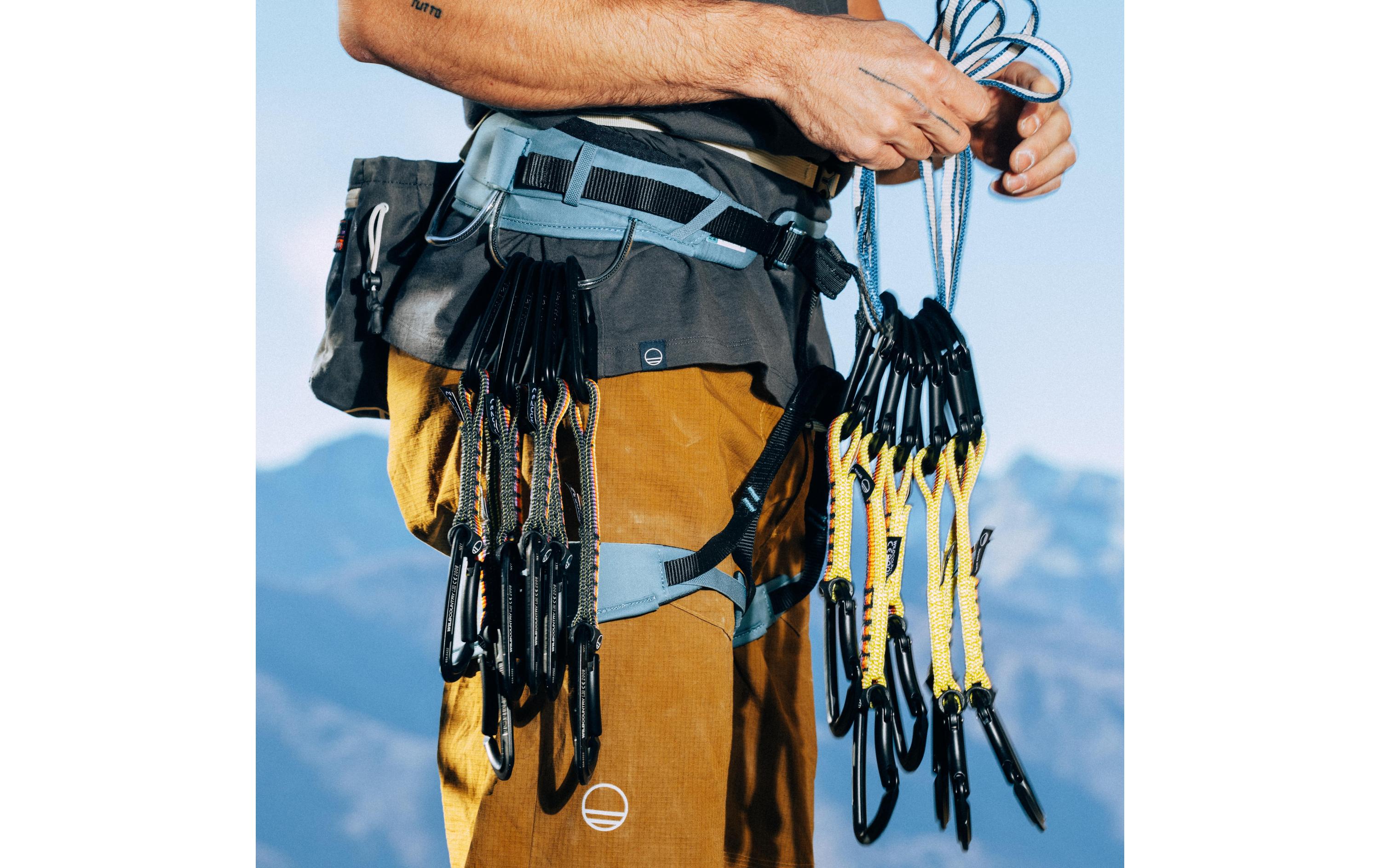 Wild Country Express Session Quickdraw 6 x 12 cm, Schwarz/Gelb