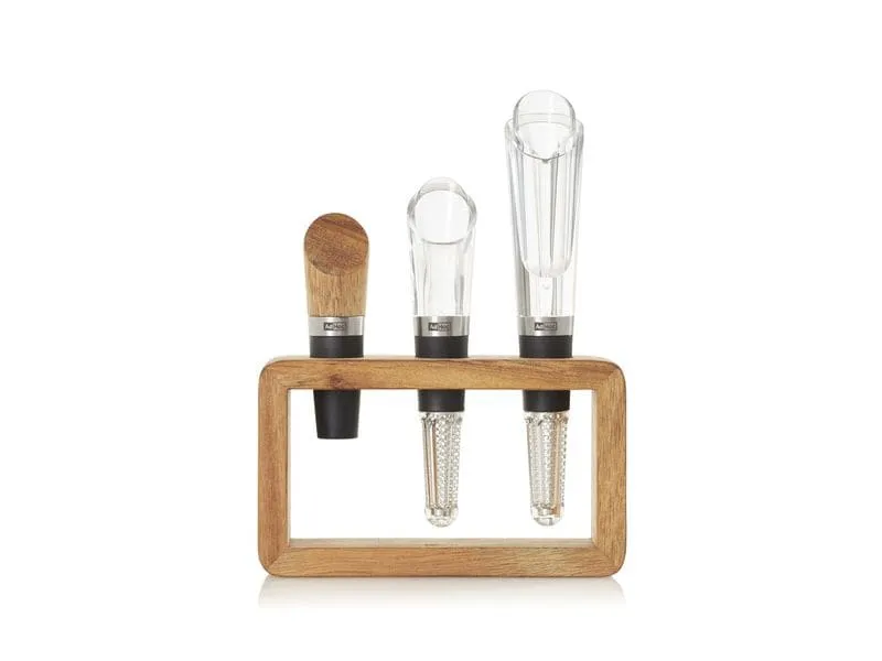AdHoc Weinausgiesser Vine 3-teilig, Braun AdHoc Weinausgiesser Vine 3-teilig, Braun