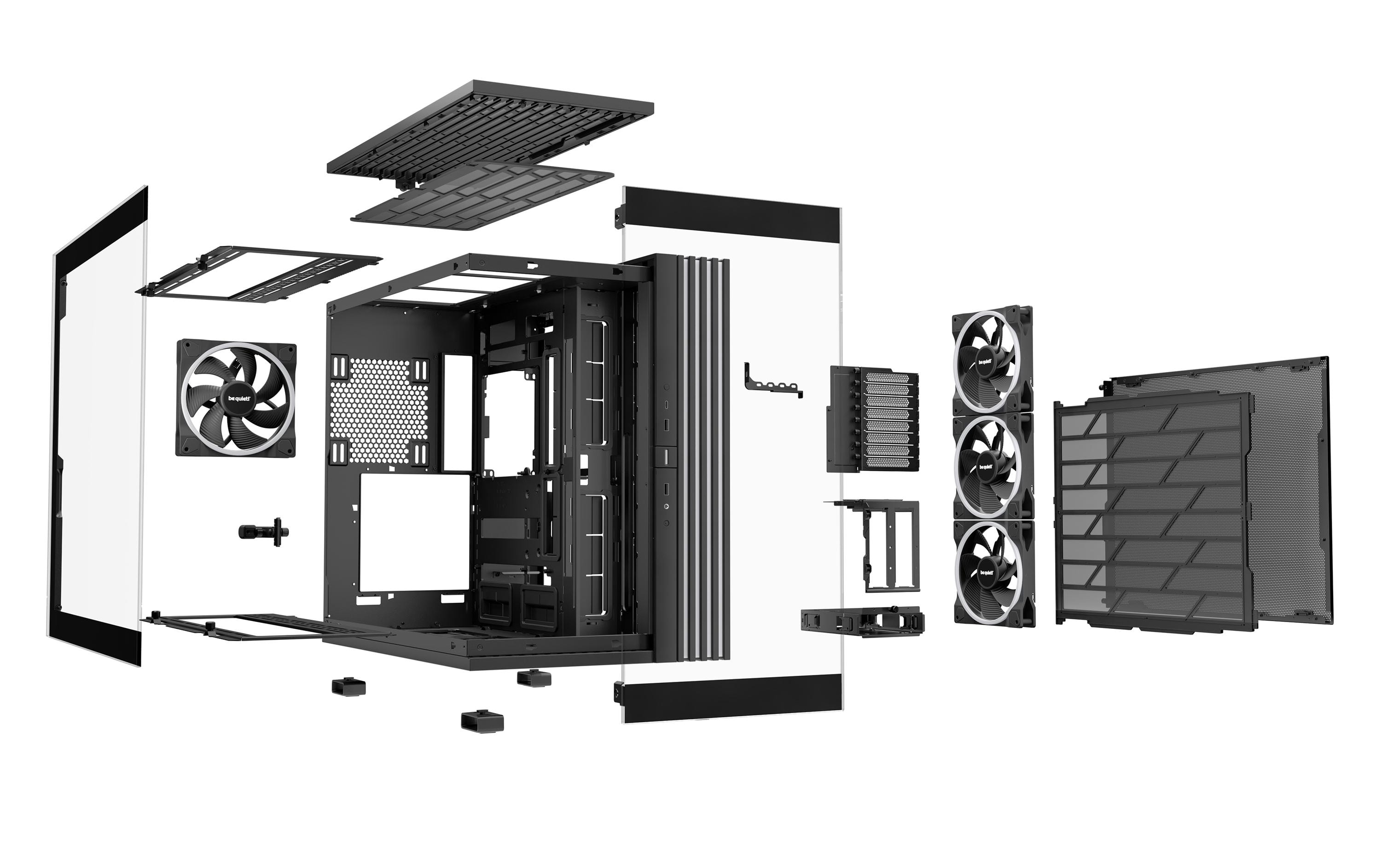 be quiet! PC-Gehäuse Light Base 900 FX Schwarz
