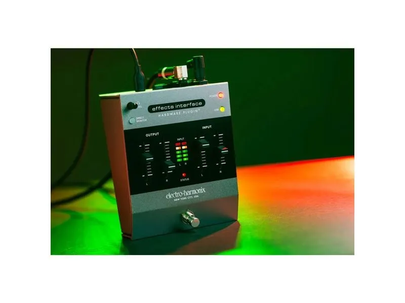 Electro-Harmonix Effects Interface Hardware Plugin USB-Audio Electro-Harmonix Effects Interface Hardware Plugin USB-Audio
