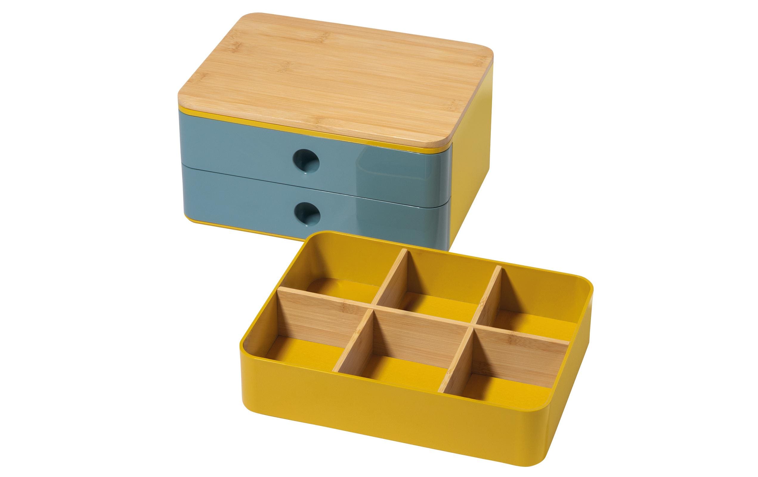 HAN Schubladenbox Allison Smart-Box Plus 2 Schubladen, Blau