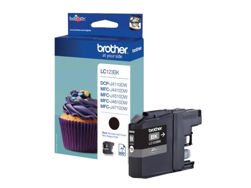 Brother Tinte LC-123BK Black