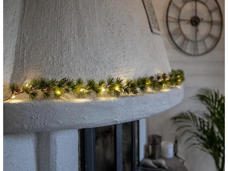 Star Trading Girlande LED Larix, 140 cm, Grün Star Trading Girlande LED Larix, 140 cm, Grün