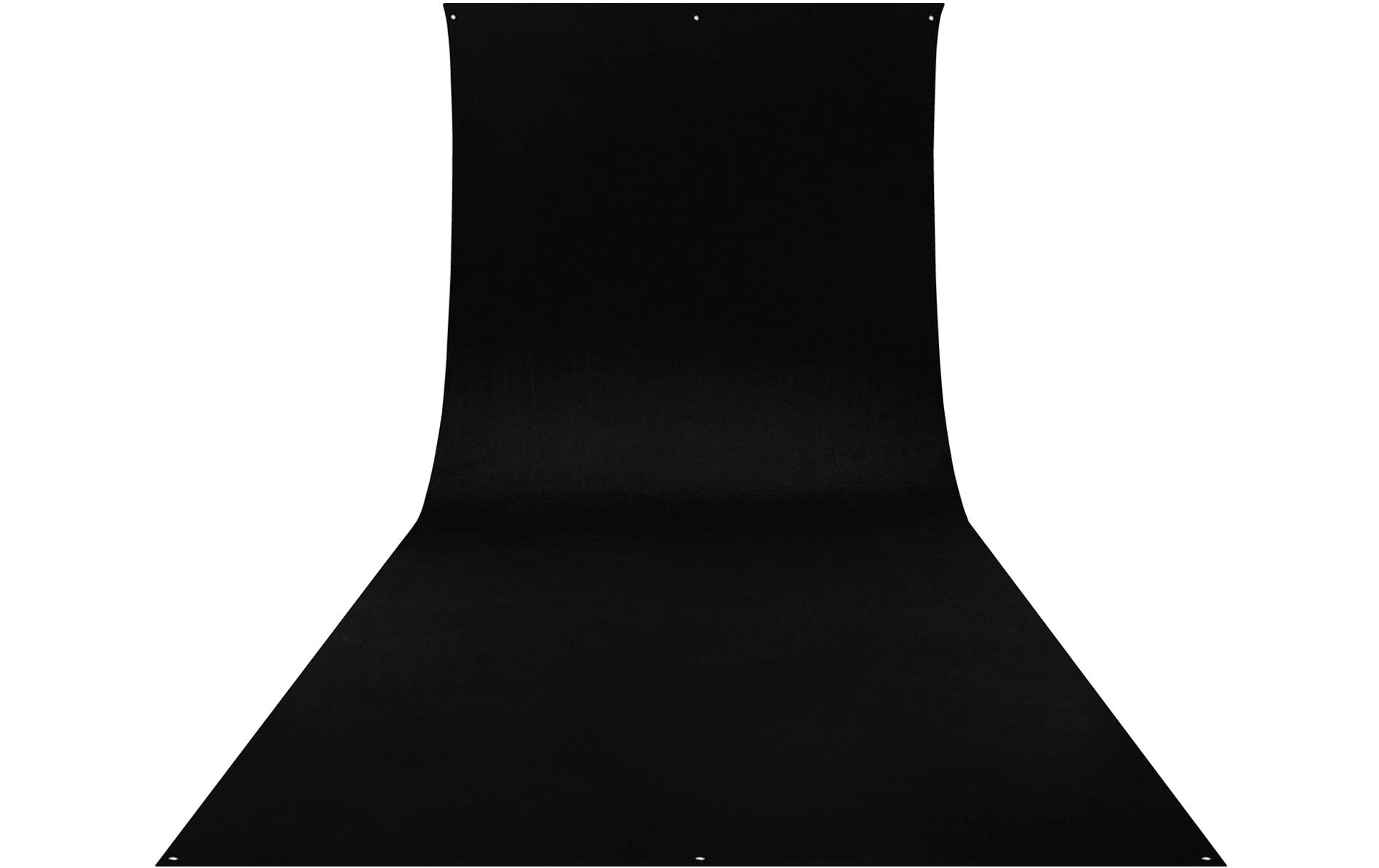 Westcott Hintergrund Faltenresistent 270 x 610 cm Rich Black