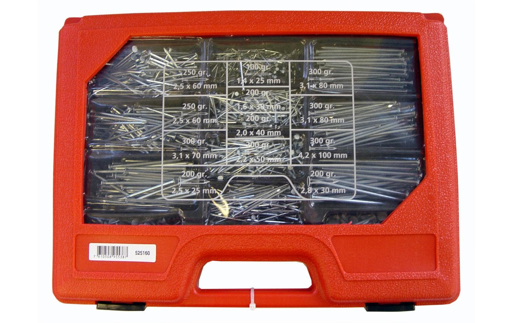 ferronorm Nägel-Sortiment Koffer 2.8 kg ferronorm Nägel-Sortiment Koffer 2.8 kg