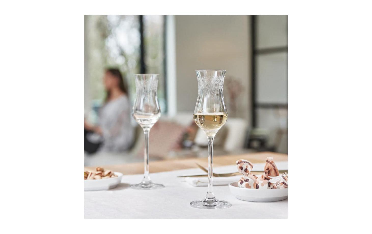 Leonardo Grappaglas Chateau 90 ml, 6 Stück, Transparent 