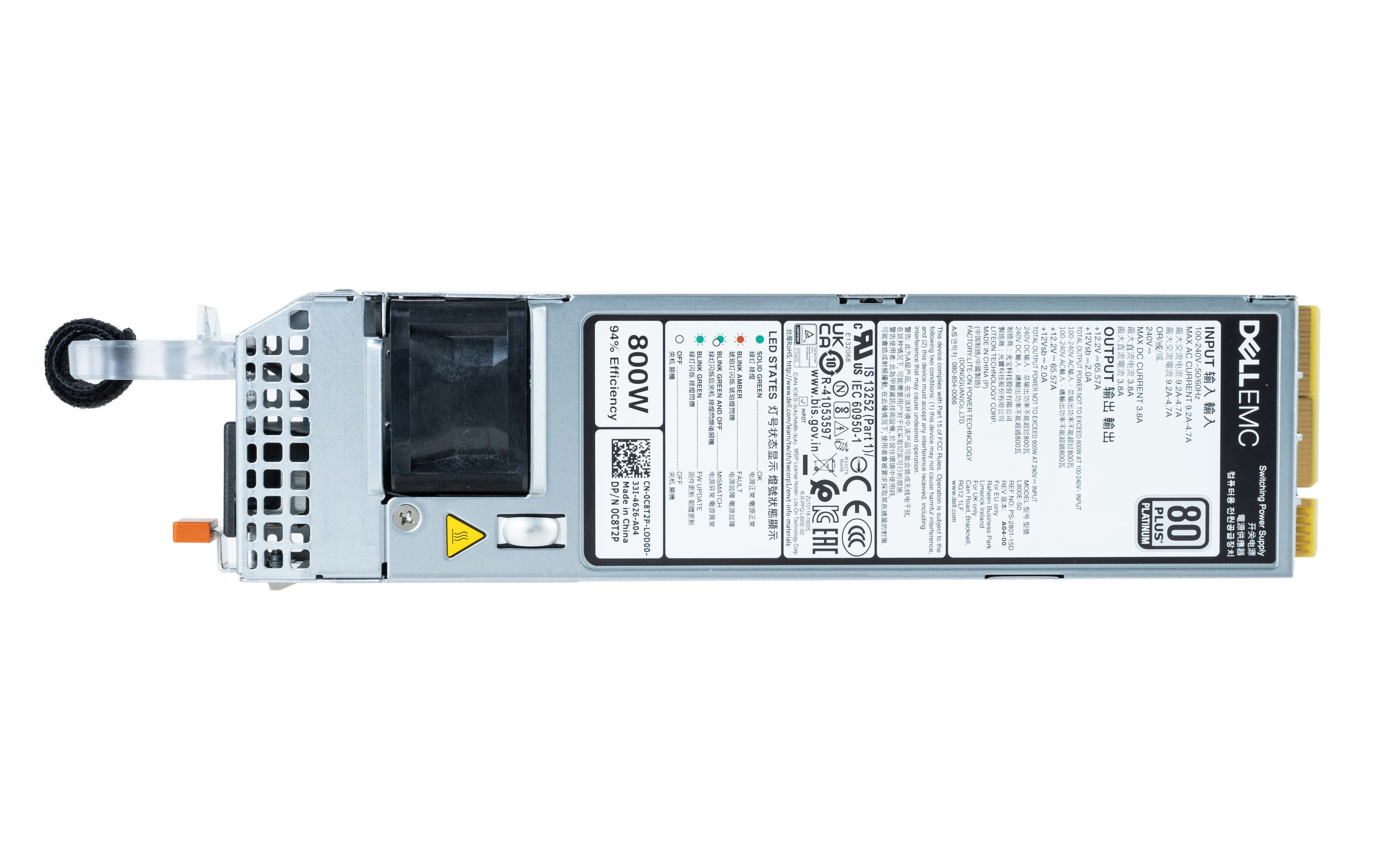 DELL Netzteil 450-BBLR 800 W