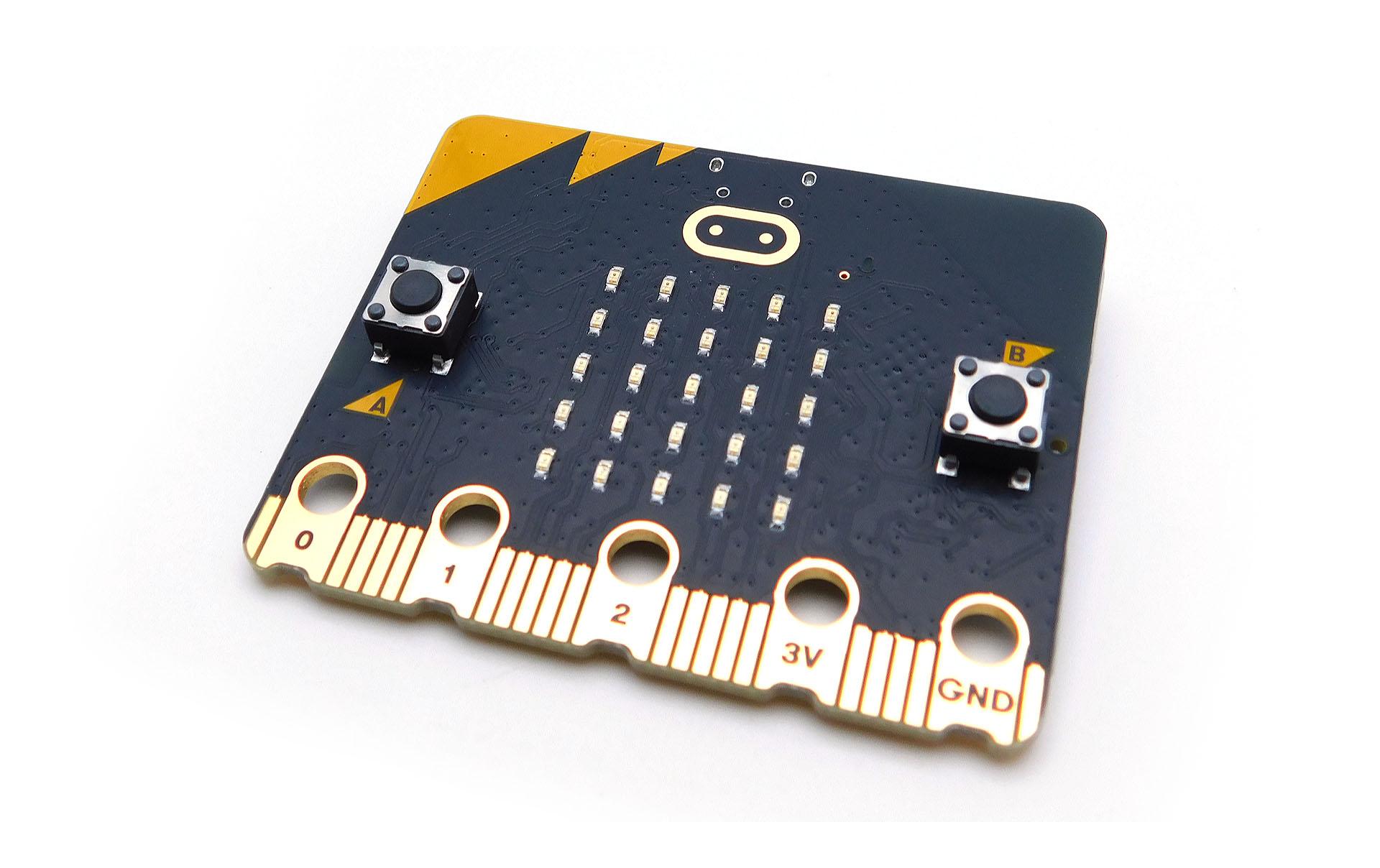 BBC micro:bit Entwicklerboard micro:bit V2.2 Single