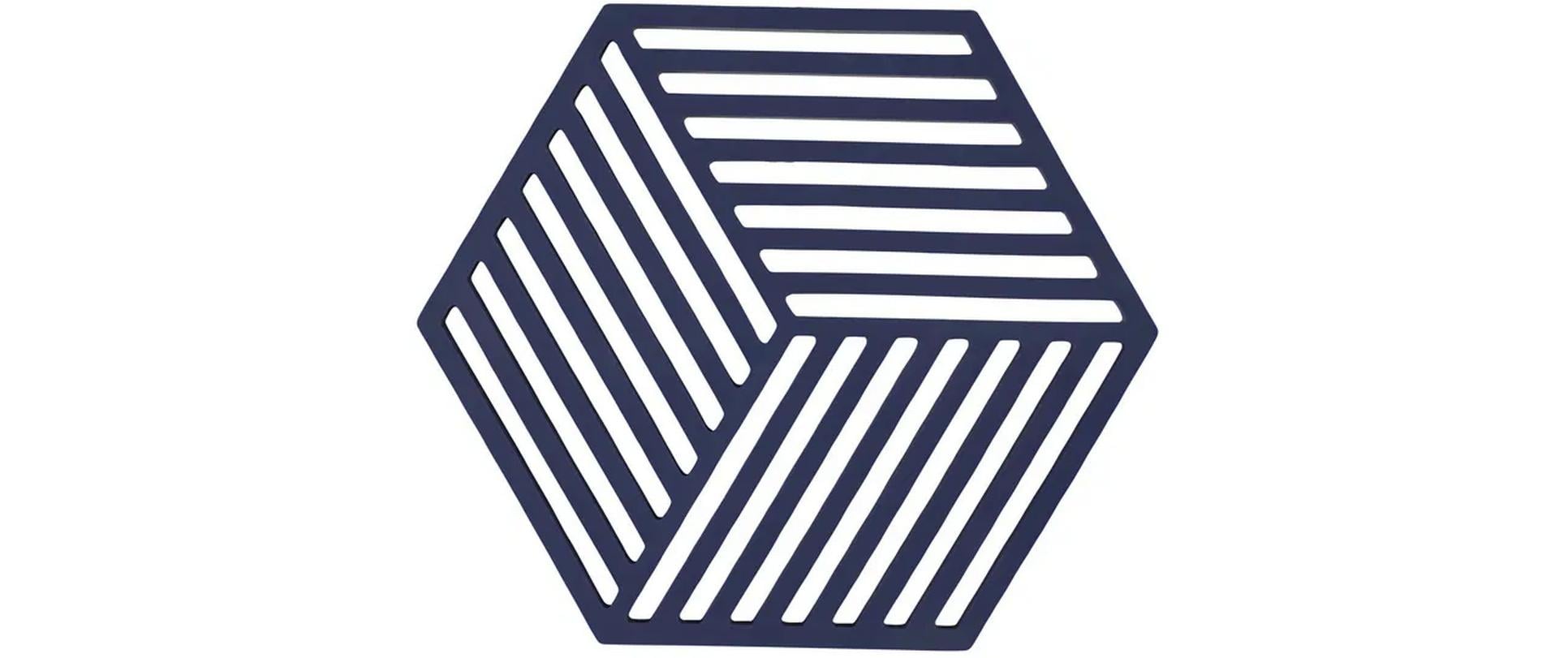 Zone Denmark Topfuntersetzer Hexagon Nachtblau