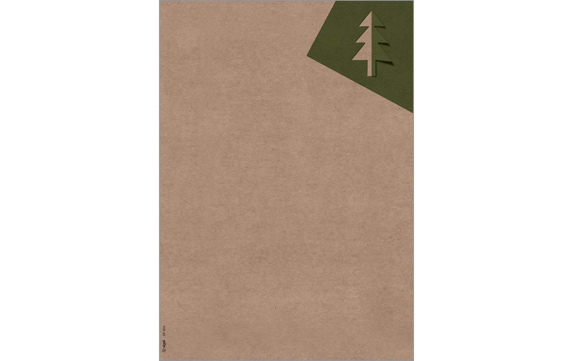 Sigel Motivpapier Cut-out Style, A4, 100 g/m², 25 Blatt