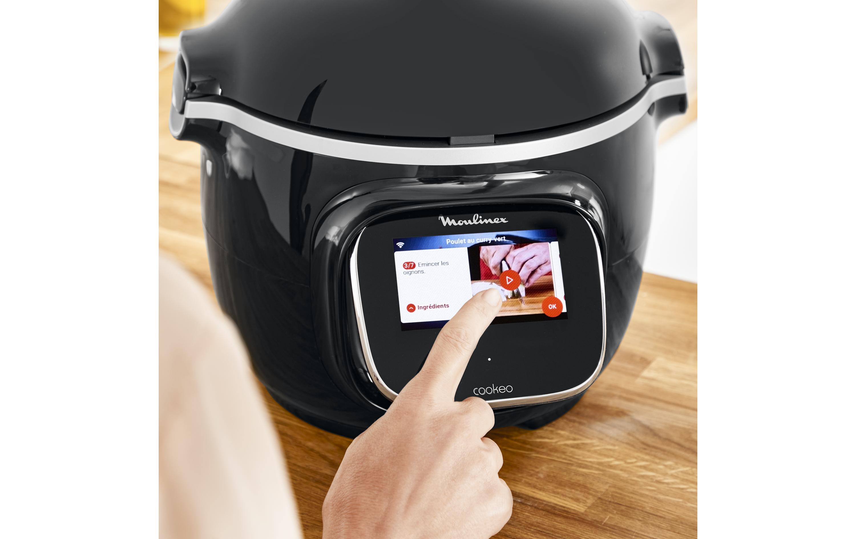 Moulinex Küchenmaschine Cookeo Touch CE9028CH Schwarz Moulinex Küchenmaschine Cookeo Touch CE9028CH Schwarz