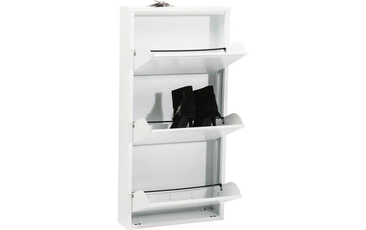 Kare Schuhschrank Caruso 100 x 50 cm, Weiss