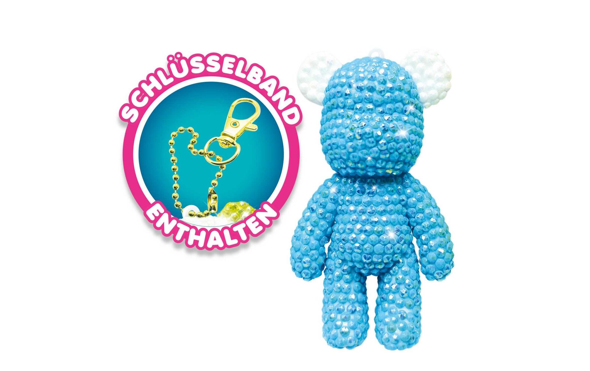 Craze Diamondz Keychain Set Teddybär