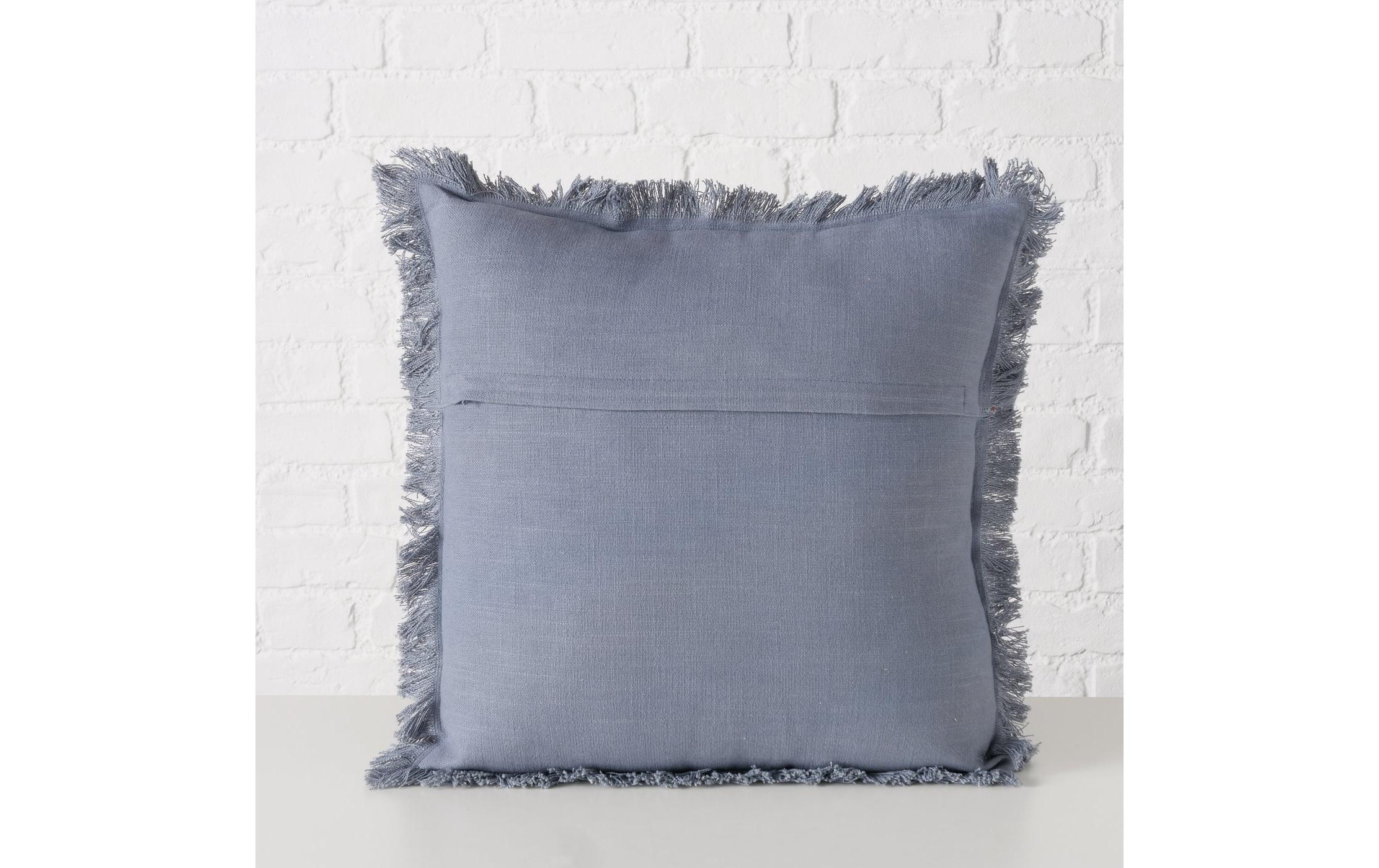 Boltze Kissen Lenea 45 x 45 cm, Dunkelgrau