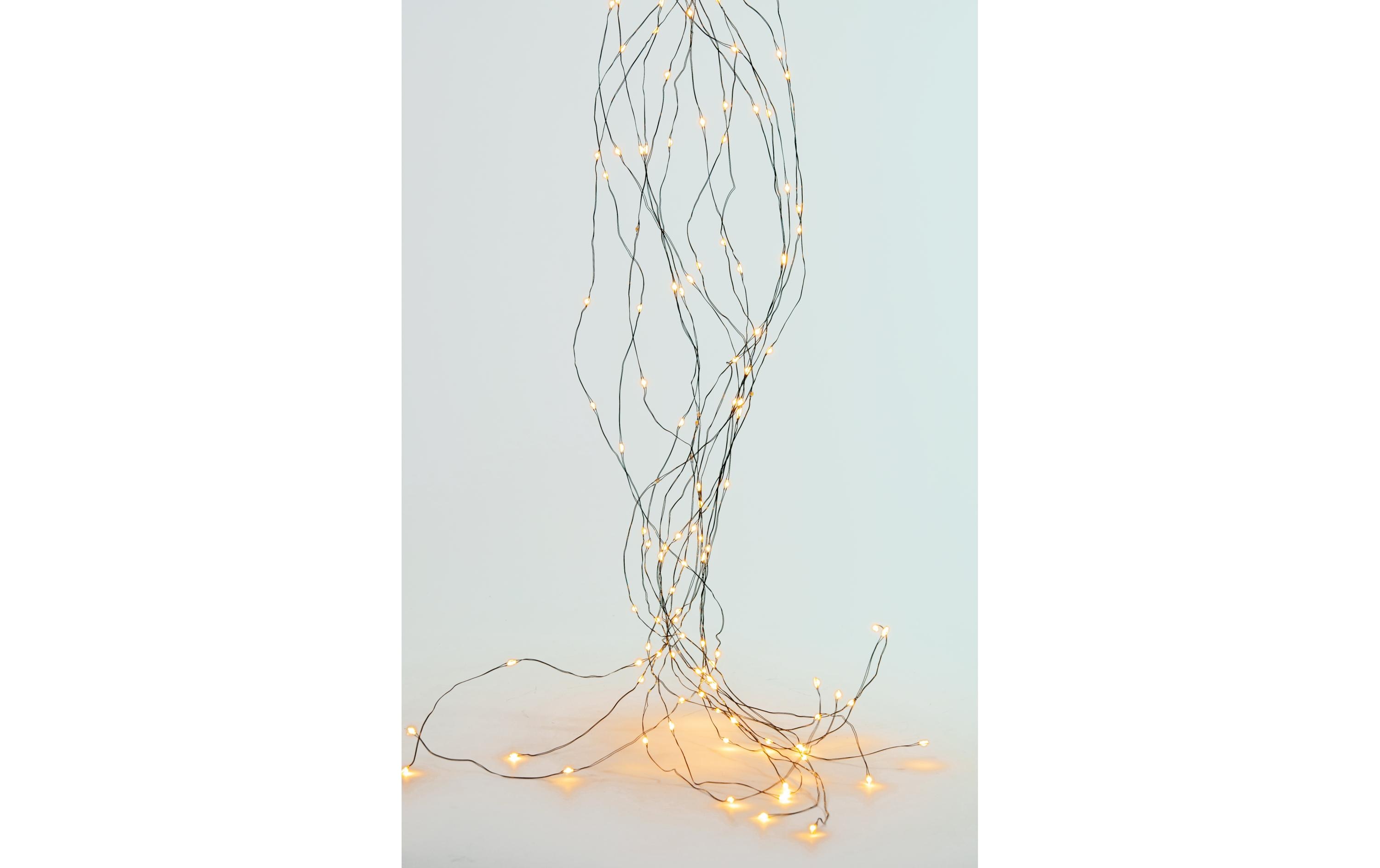 STT LED Lichterkette Angel Hair 2 m, 300 LEDs, Schwarz STT LED Lichterkette Angel Hair 2 m, 300 LEDs, Schwarz