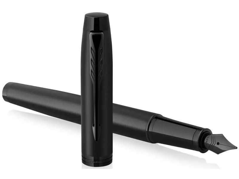 Parker Füllfederhalter IM Achromatic, Fein (F), Schwarz Parker Füllfederhalter IM Achromatic, Fein (F), Schwarz