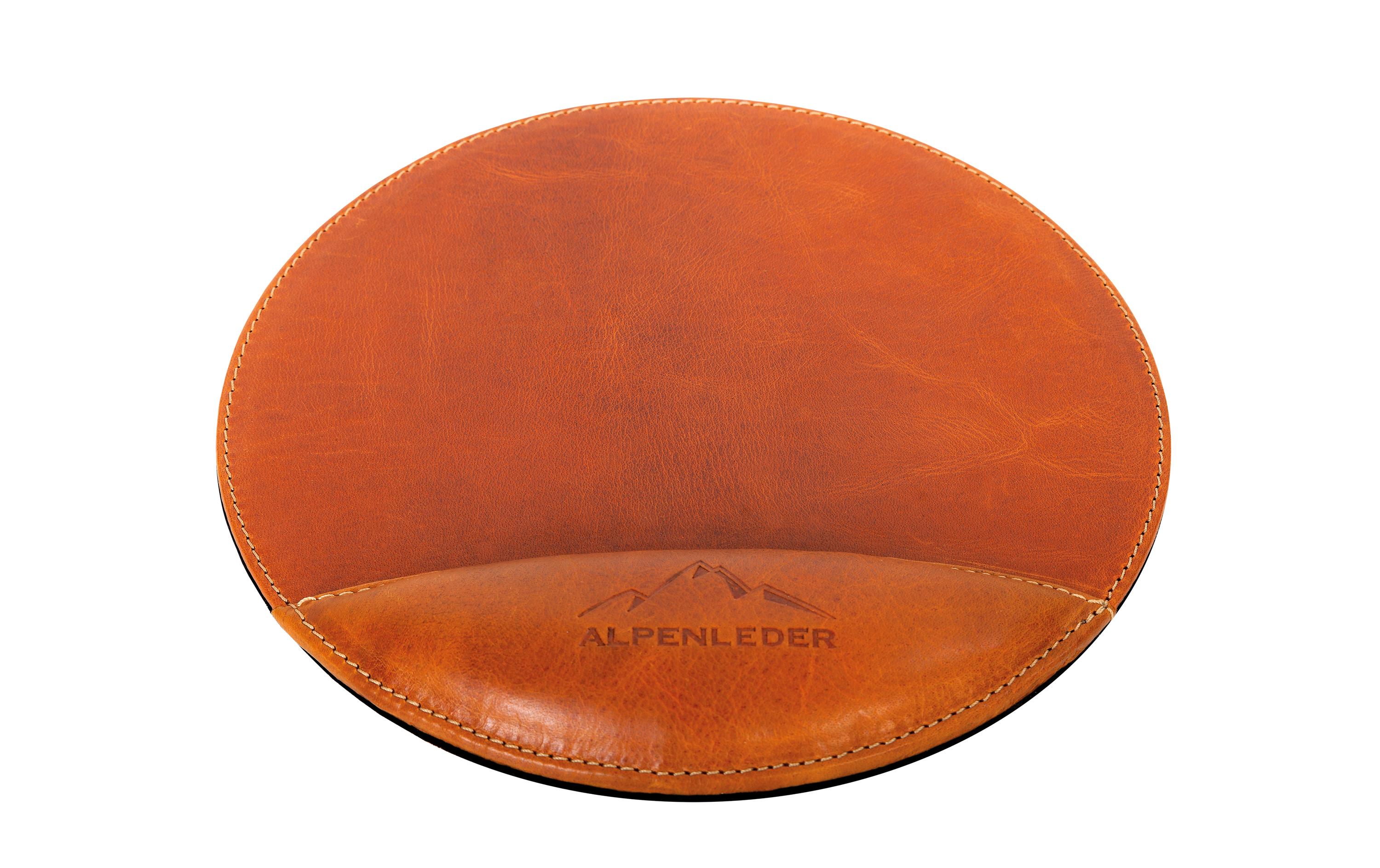 Alpenleder Mausmatte Meersburg Cognac