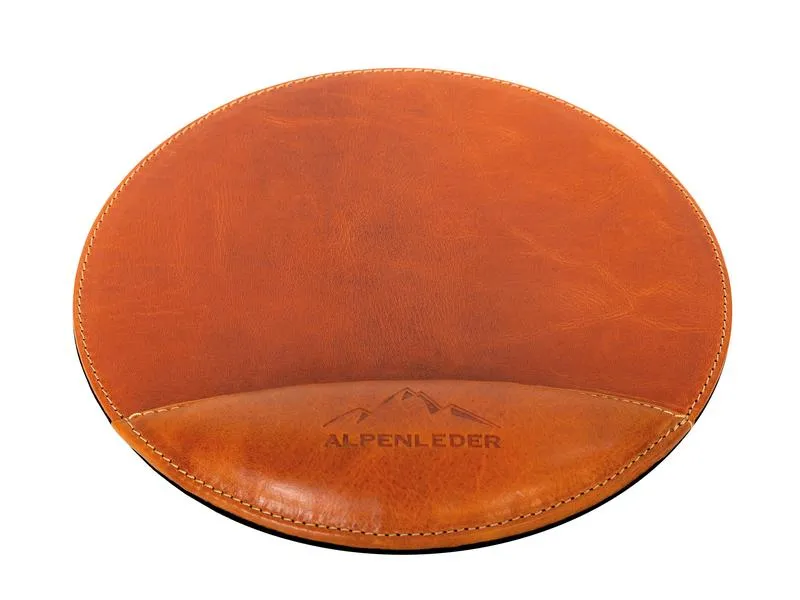 Alpenleder Mausmatte Meersburg Cognac