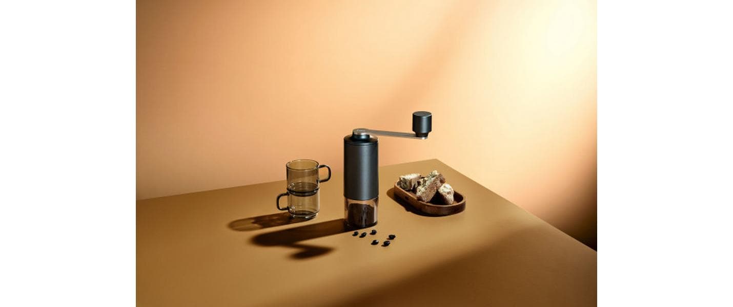 AdHoc Kaffeemühle Moro Dunkelgrau/Anthrazit