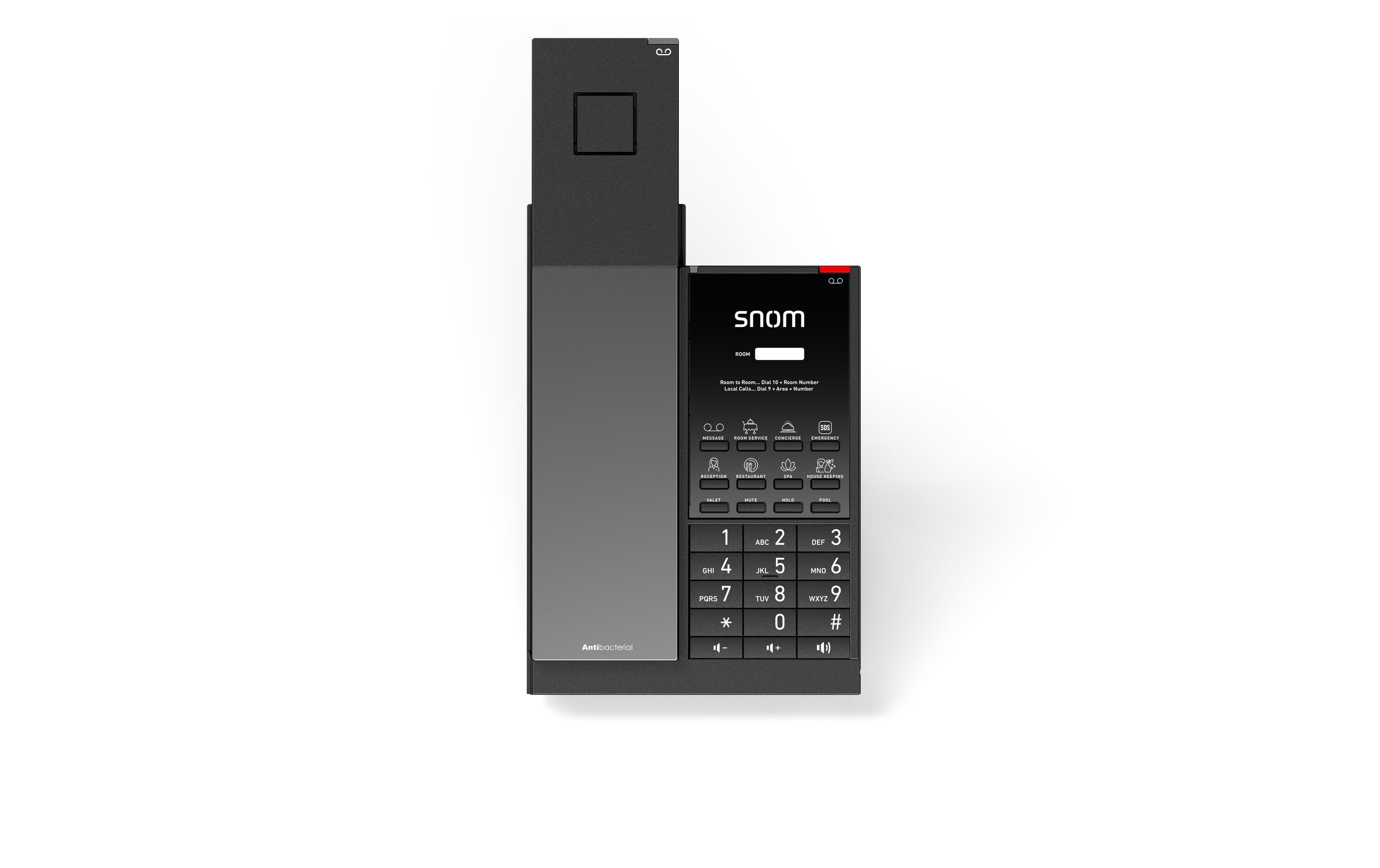 snom Schnurlostelefon HD351W SIP-Hoteltelefon snom Schnurlostelefon HD351W SIP-Hoteltelefon