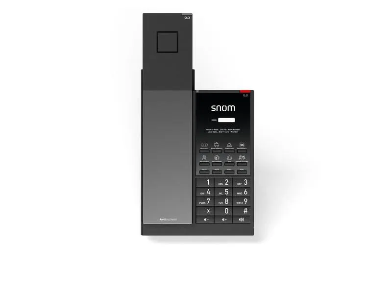 snom Schnurlostelefon HD351W SIP-Hoteltelefon snom Schnurlostelefon HD351W SIP-Hoteltelefon