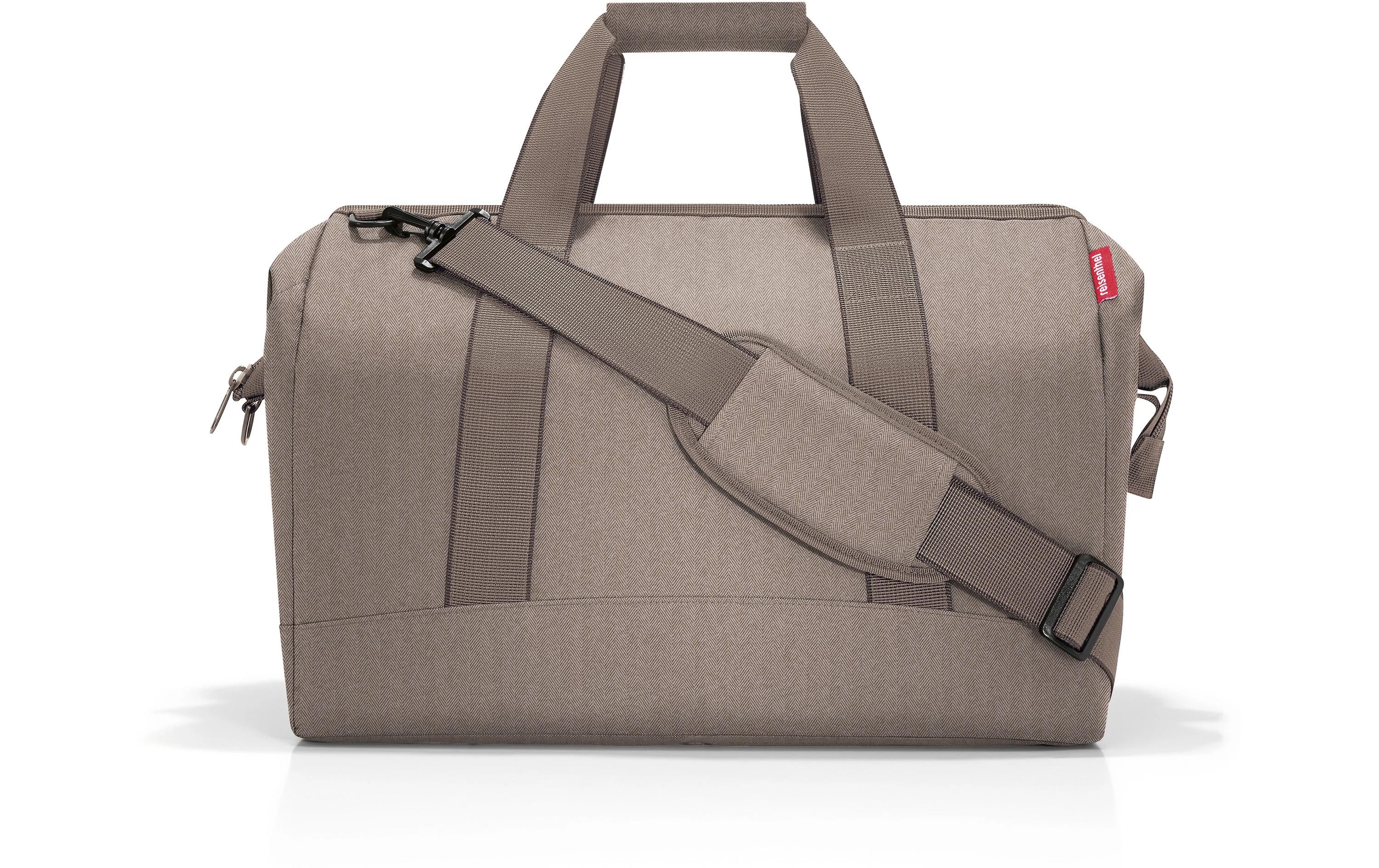 Reisenthel Umhängetasche Allrounder L Herringbone Mokka