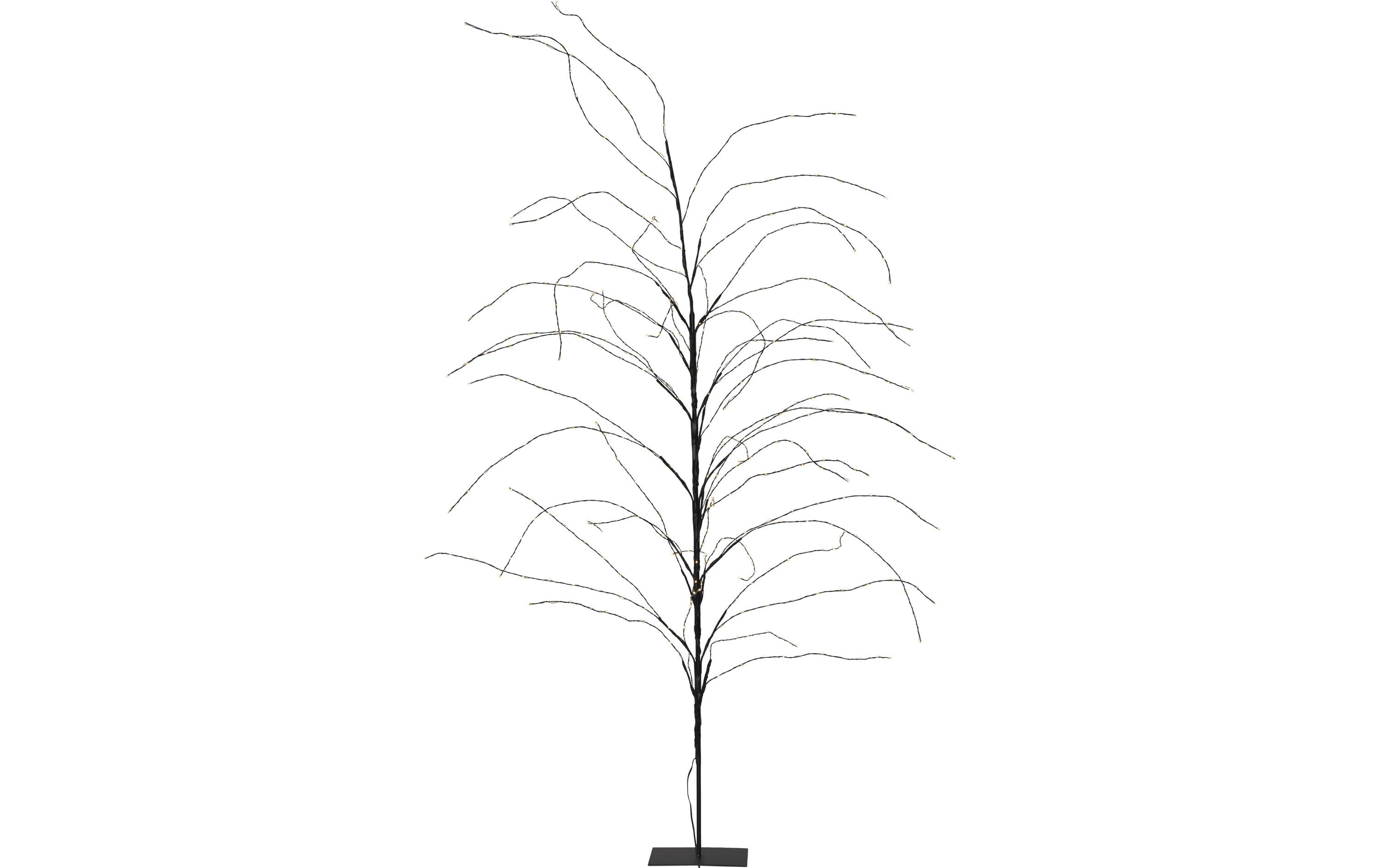 Star Trading Baum Reedy, 1.8 m, Schwarz, 480 LED