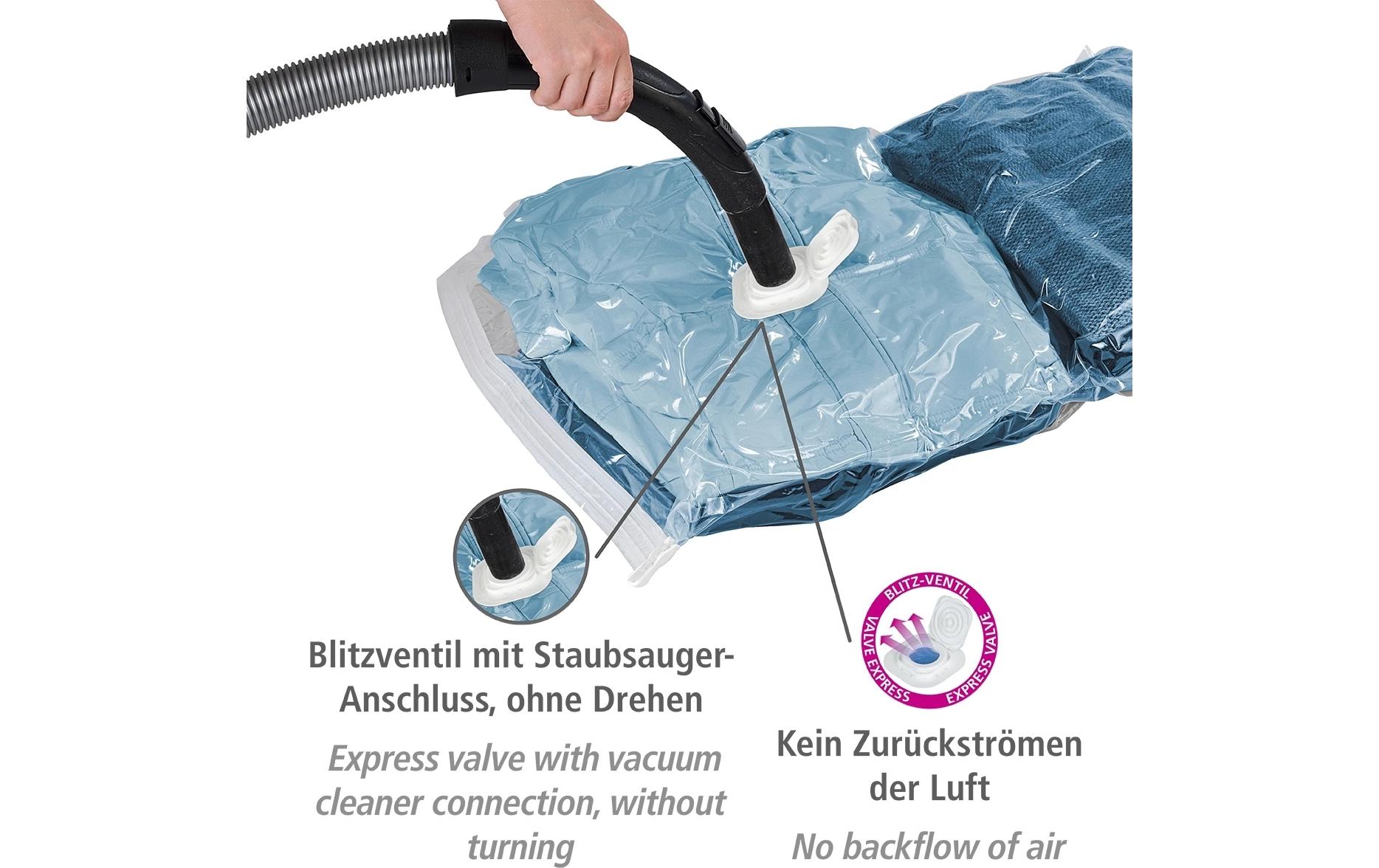 Wenko Vakuumbeutel 55 cm/80 cm x 90 cm/100 cm, 6 Stück