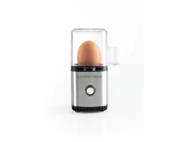 GOURMETmaxx Eierkocher 1, Schwarz/Silber GOURMETmaxx Eierkocher 1, Schwarz/Silber