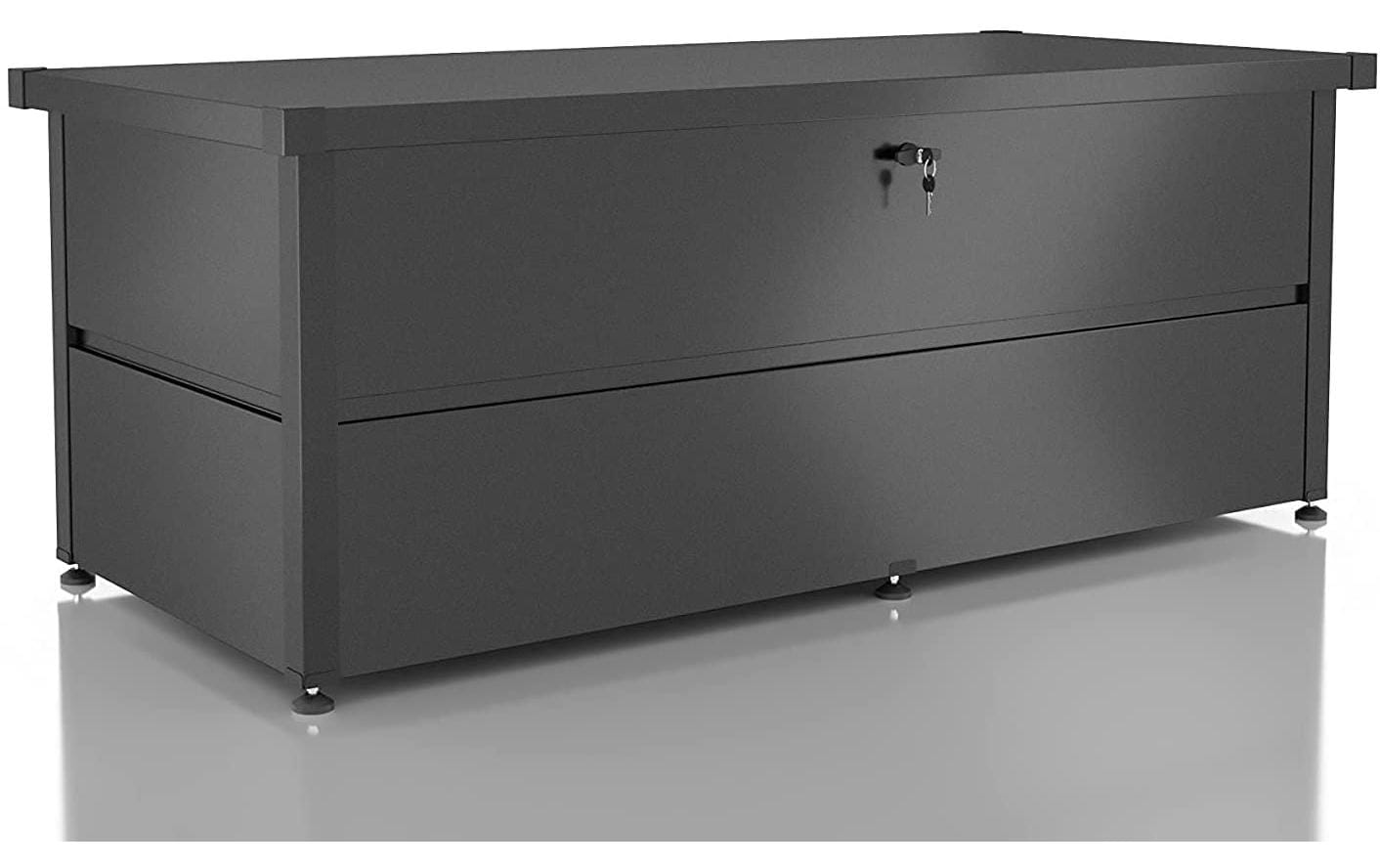 Colibri Gartenbox L mit Schloss, 185 x 85 x 73 cm, Anthrazit Colibri Gartenbox L mit Schloss, 185 x 85 x 73 cm, Anthrazit