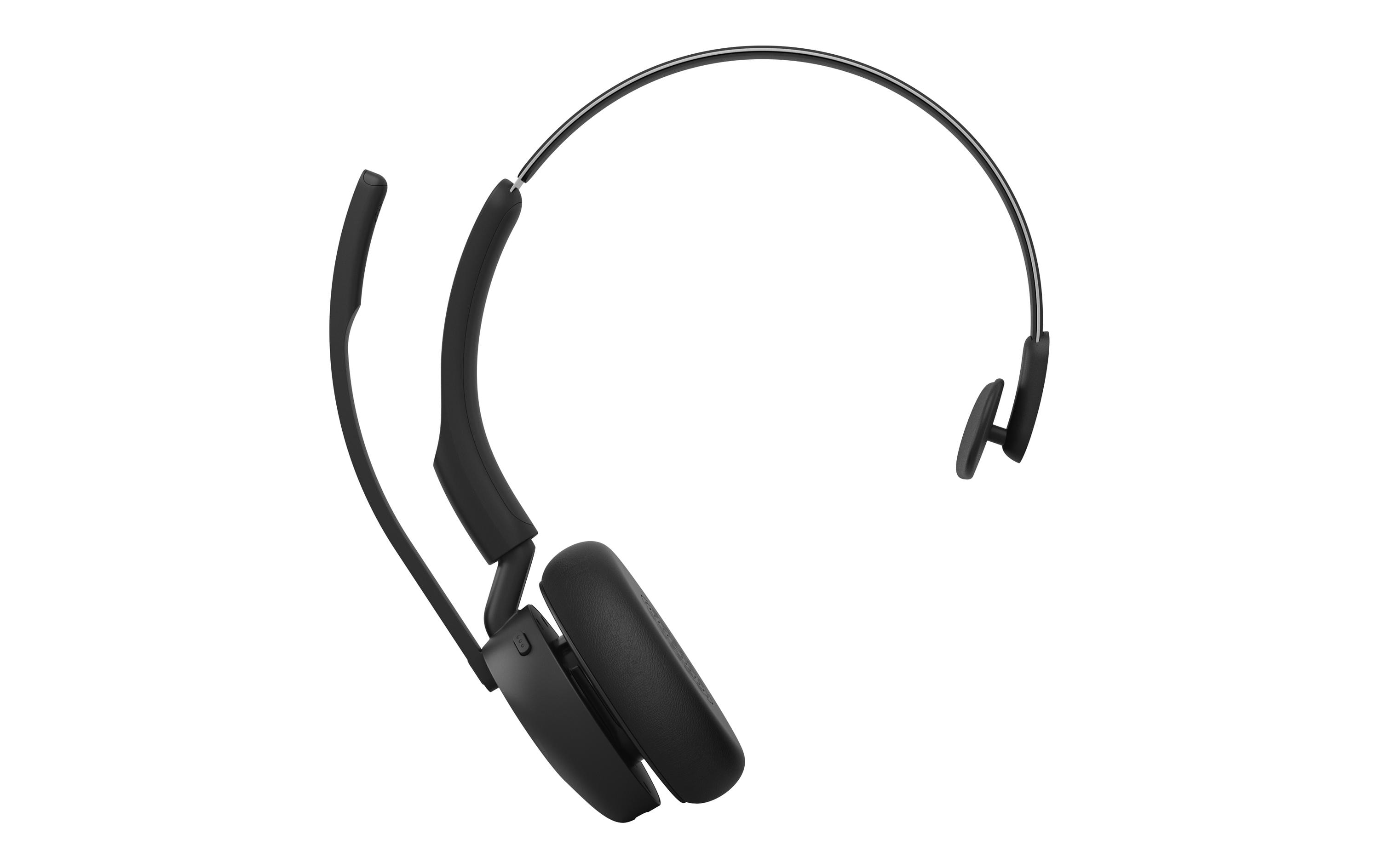 Jabra Evolve3 45 Kabellos, Mono, Schwarz