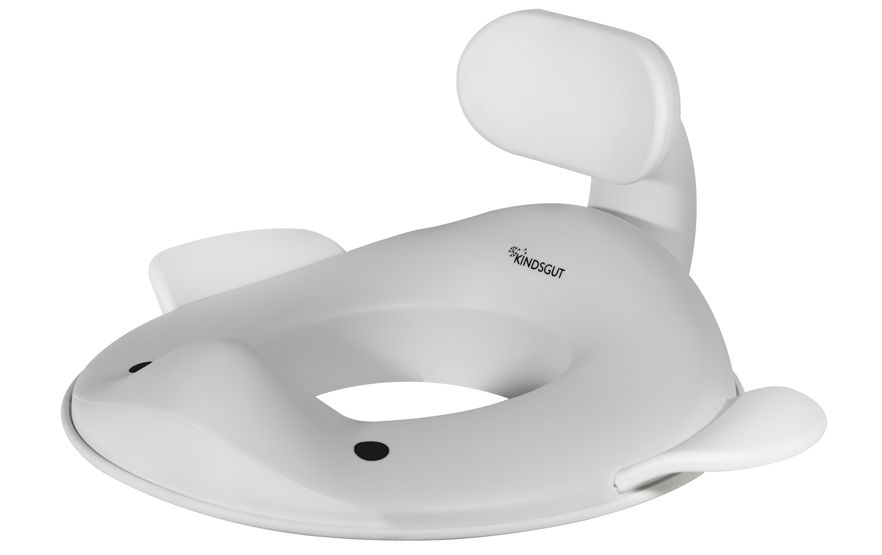 Kindsgut Toilettensitz Wal Hellgrau Kindsgut Toilettensitz Wal Hellgrau