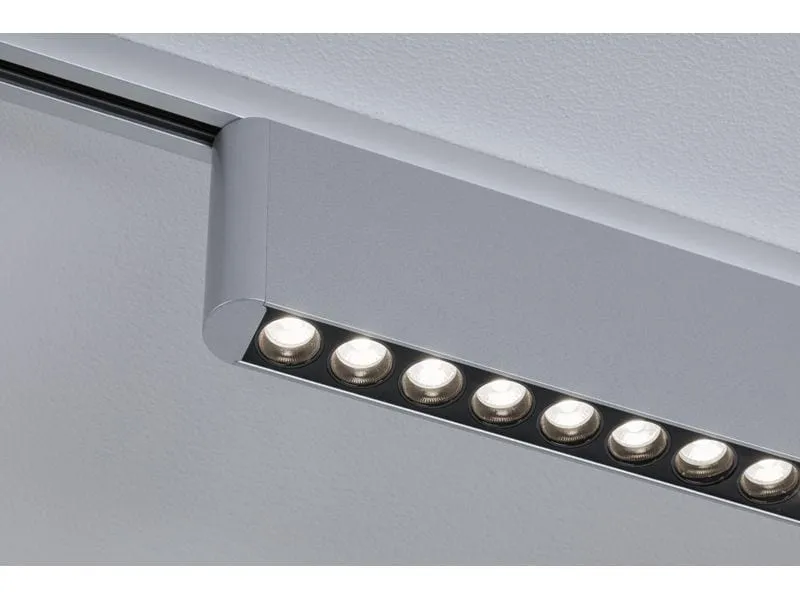 Paulmann URail LED Lightbar Zelos 10W, 4000K, chrom matt Paulmann URail LED Lightbar Zelos 10W, 4000K, chrom matt