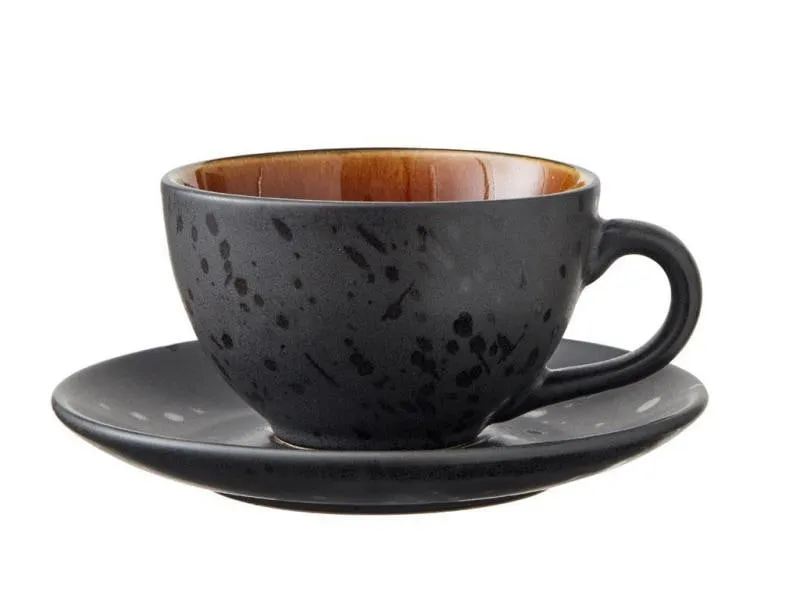 Bitz Kaffeetasse 240 ml, 4 Stück, Schwarz/Mehrfarbig Bitz Kaffeetasse 240 ml, 4 Stück, Schwarz/Mehrfarbig