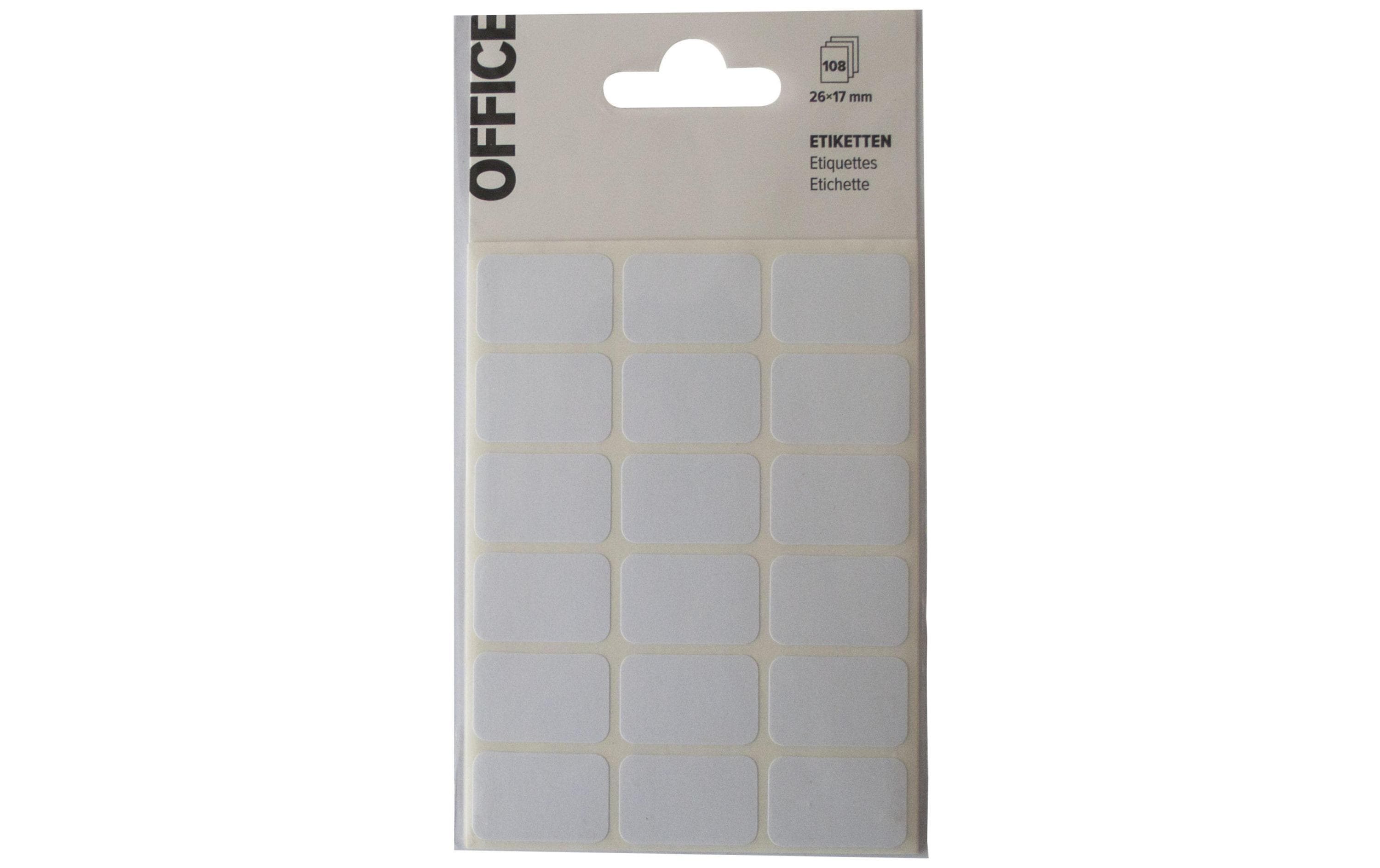 Office Universal-Etiketten 26 x 17 mm 108 Stk.