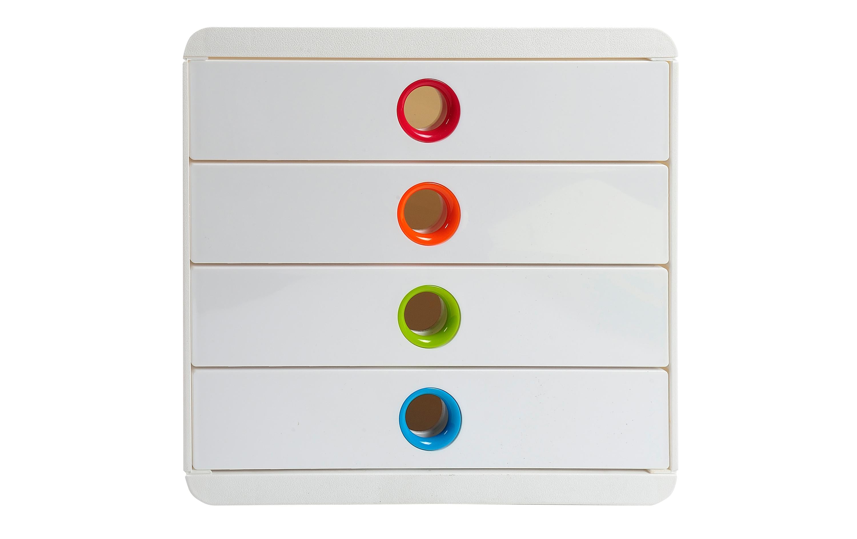 Exacompta Schubladenbox Pop-Box Weiss Exacompta Schubladenbox Pop-Box Weiss