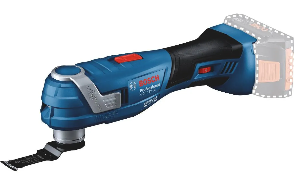 Bosch Professional Multifunktionswerkzeug GOP 18 V-34