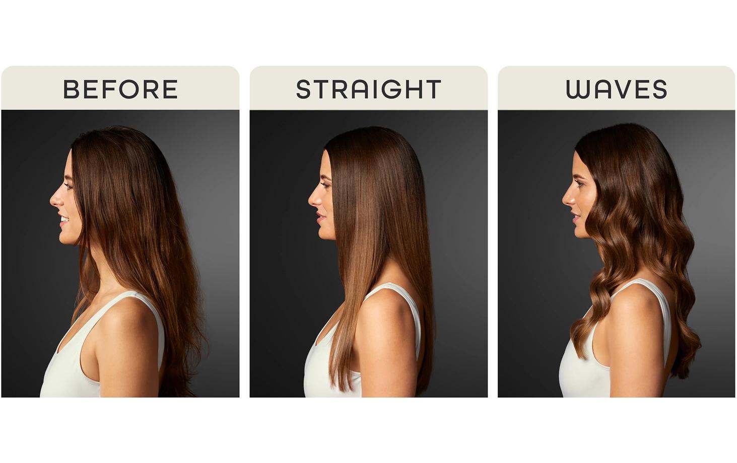 Trisa Haarglätter Steam Style Pro Weiss