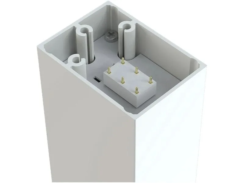 Contini Bürostehleuchte dimmbar 30W, 7500 lm, 6000K – Silber Contini Bürostehleuchte dimmbar 30W, 7500 lm, 6000K – Silber