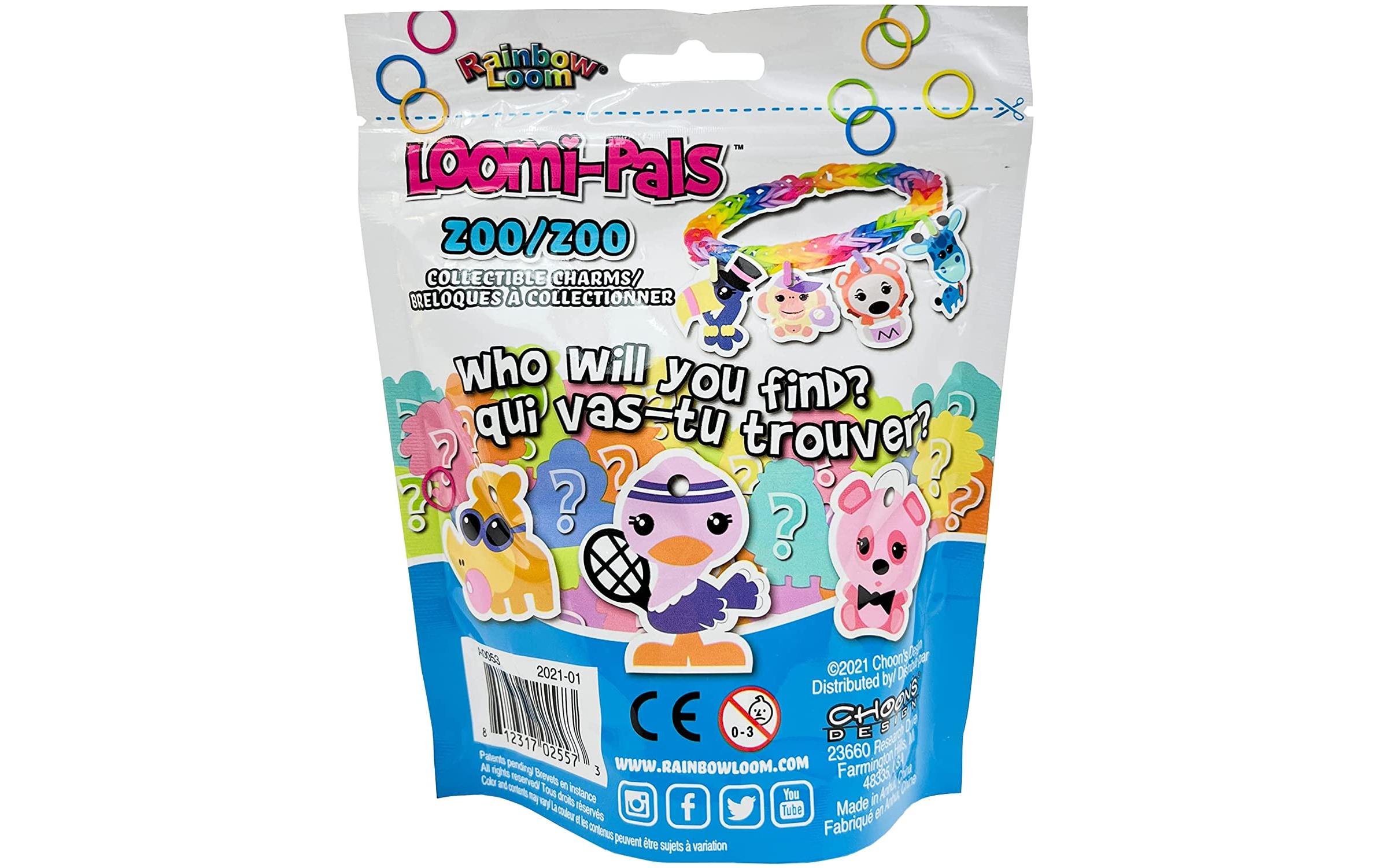 BANDAI Bastelset Rainbow Loom Loomi-Pals Zoo assortiert