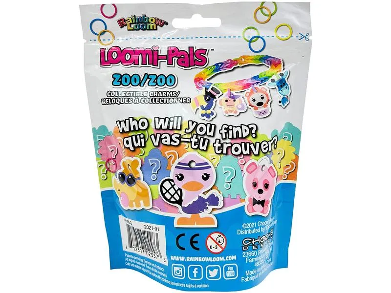 BANDAI Bastelset Rainbow Loom Loomi-Pals Zoo assortiert BANDAI Bastelset Rainbow Loom Loomi-Pals Zoo assortiert