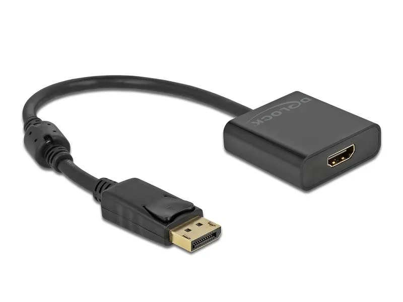 Delock Adapter 4K Aktiv DisplayPort - HDMI