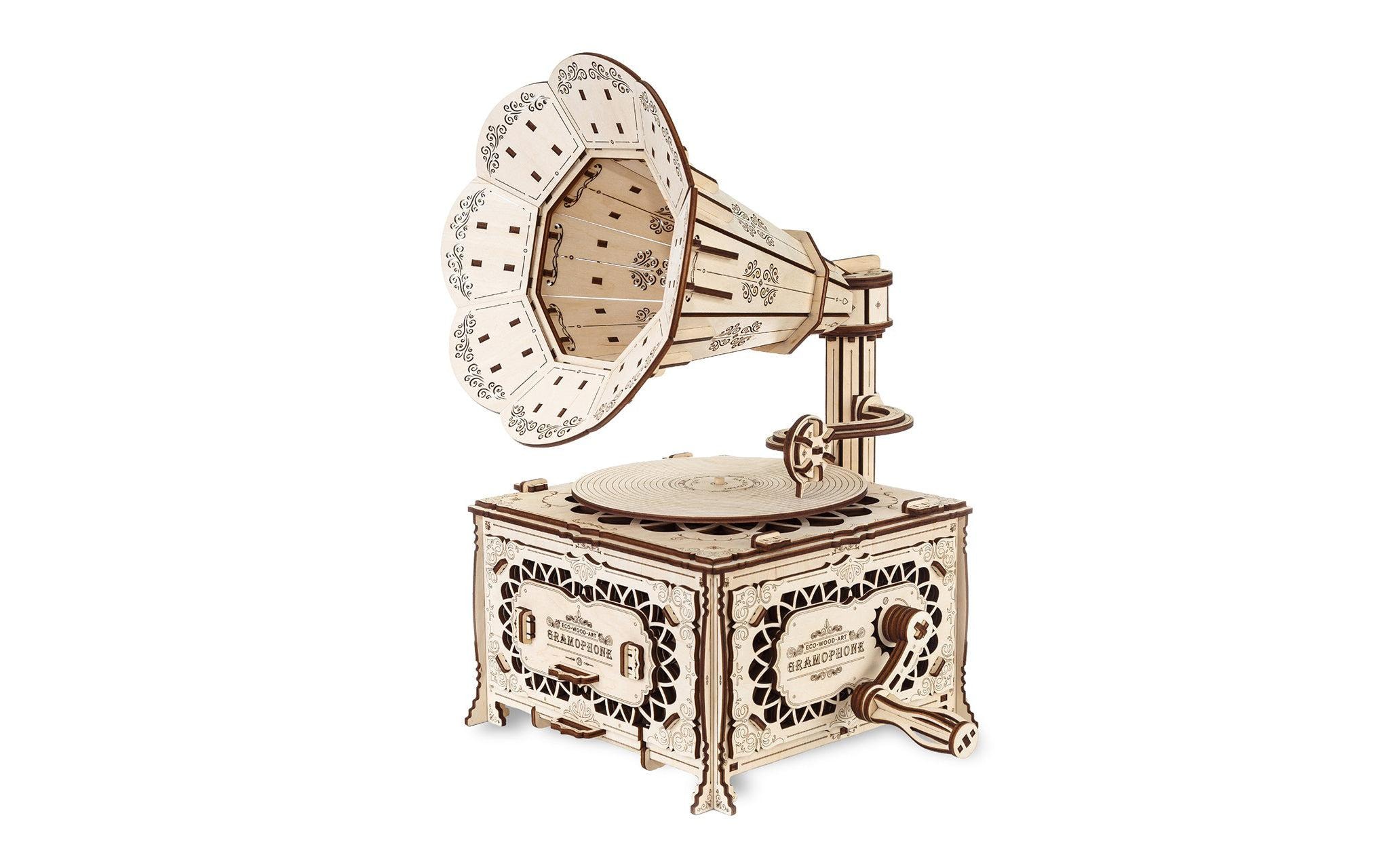 Eco-Wood-Art Bausatz Grammophon
