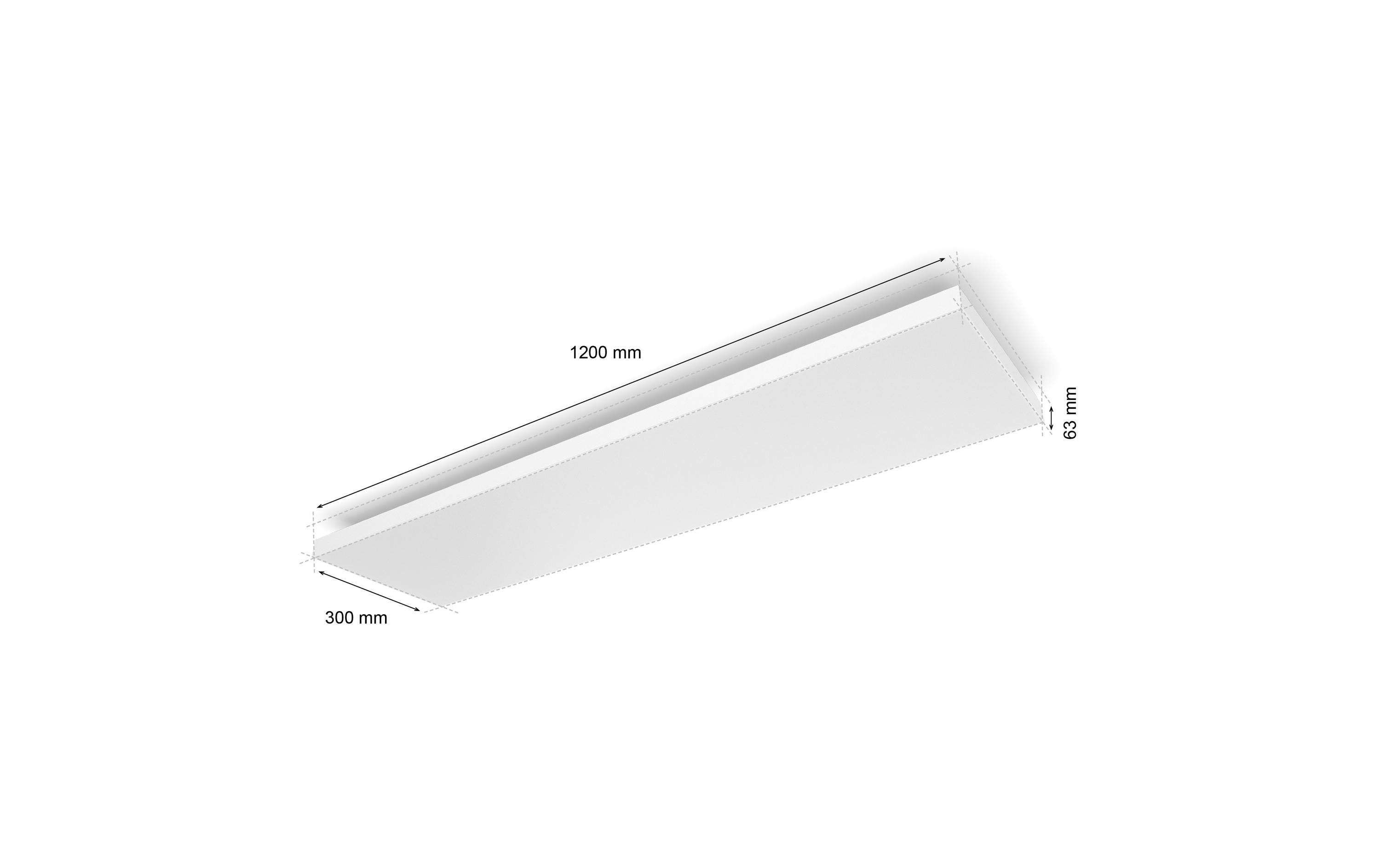 Philips Hue Deckenleuchte White & Color Ambiance Datura 1200 x 300 mm