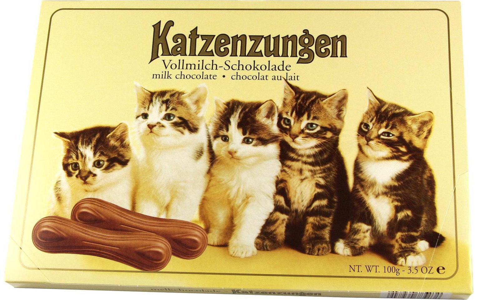 Sarotti Schokolade Katzenzungen Vollmilch 100 g