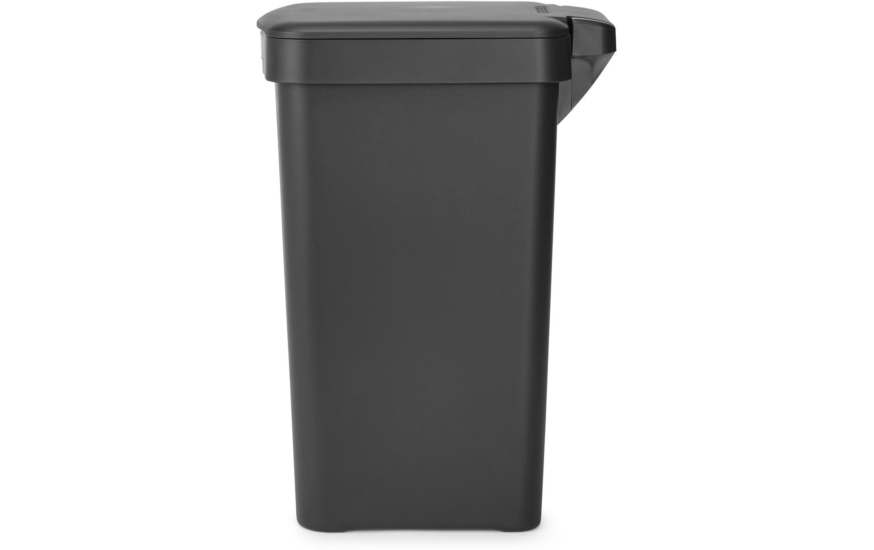 Brabantia Recyclingbehälter StepUp 10 l, Dunkelgrau